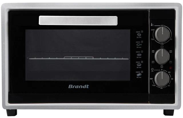 brandt four multifonction 42l 1800w silver fc4500ms