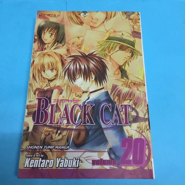 Black Cat Vol 20 Manga English Volume Kentaro Yabuki