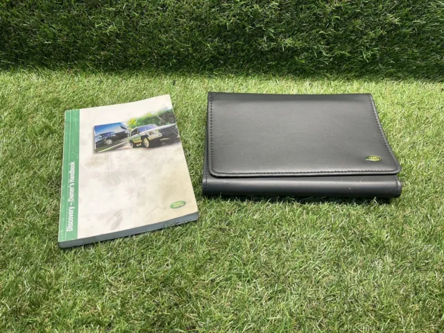 Land Rover Discovery 2 Td5 Leather Service Wallet Folder Hand Book 98-04