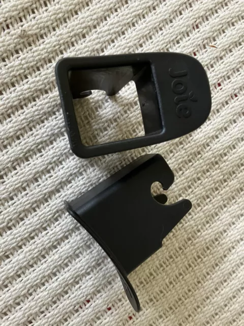 Joie Isofix Guides Car Seat Base Clips Black Insert Covers Pair Unused