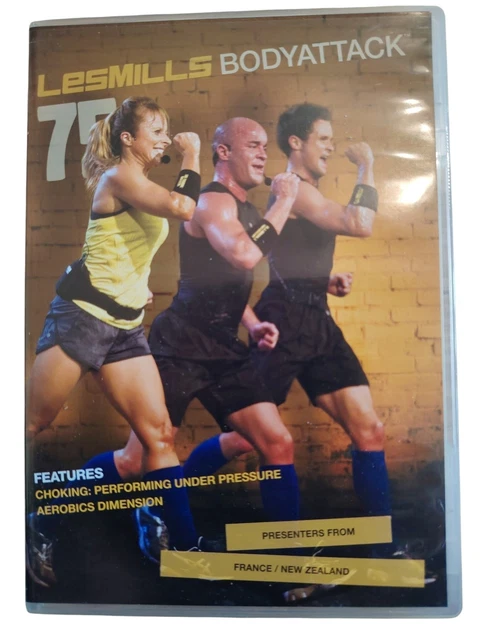 BODY ATTACK 78 Les Mills Workout CD, DVD Notes £29.81 - PicClick UK
