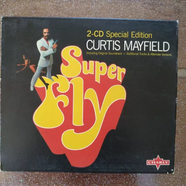 Curtis Mayfield ‎– Superfly - Original Motion Picture Soundtrack 2CD bonus-EX