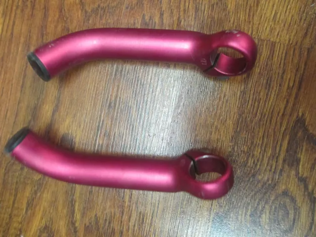 VINTAGE GARY FISHER  22.2 HANDLEBAR BAR ENDS EXTENSIONS - Red