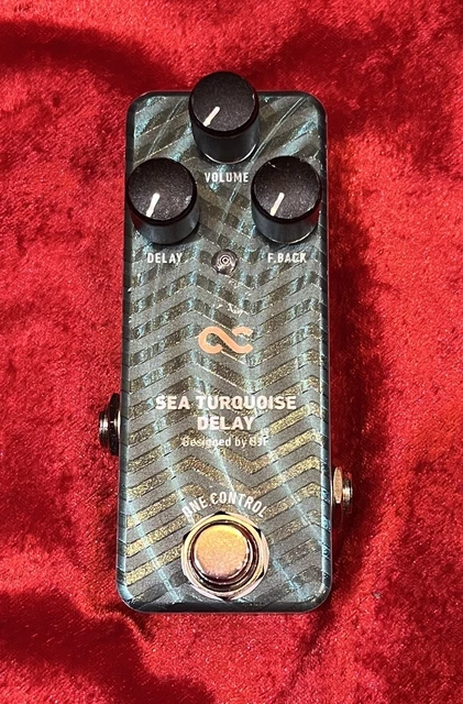 ギター Sea Turquoise Delay One Control | Sea Turquoise Delay - Designed by BJF - YouTube