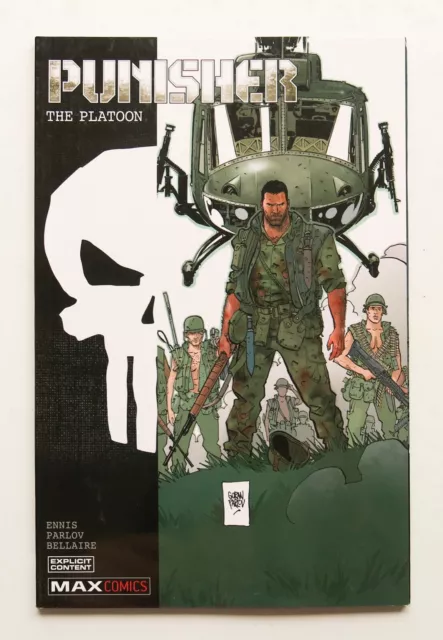 Punisher The Platoon Max Comics Marvel Graphic Novel Comic Book