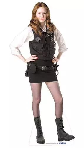 Dr Who Amy Pond Police Woman Lifesize Cardboard Cutout - 177cm