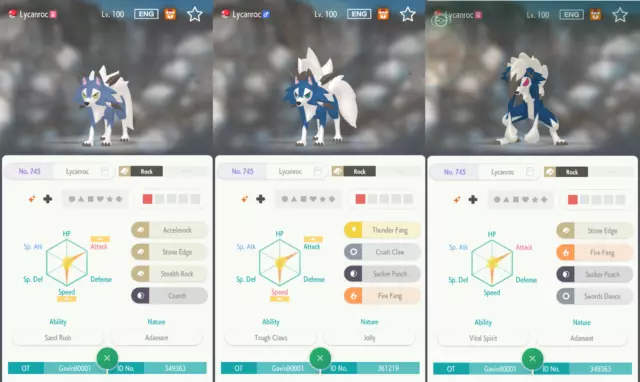 6IV Dusk/Dawn Necrozma Solgaleo Lunala Pokemon Sword Shield HOME