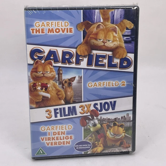 Garfield Packing GARFIELD 3 MOVIES Pack: Garfield The Movie Garfield 2 Garfield Gets ...