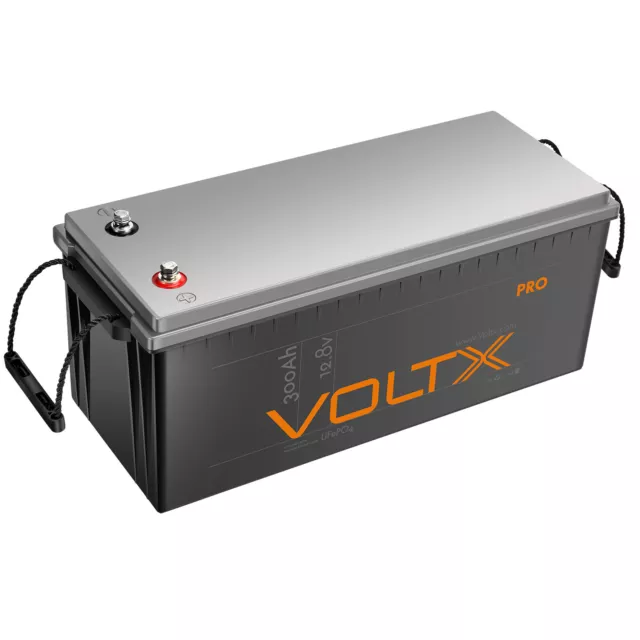 VoltX 12V 300Ah Lithium Battery LiFePO4 Recharge Replace SLA AGM Camping Power