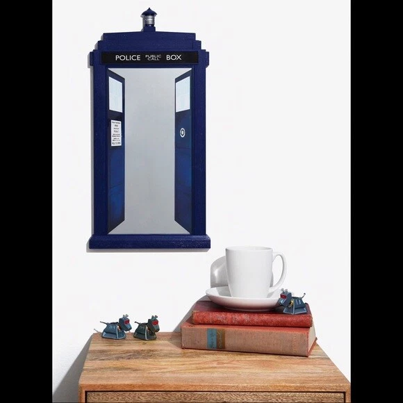 DOCTOR WHO POLICE Public Call Box Tardis Mirror Rabbit Tanaka - New ...