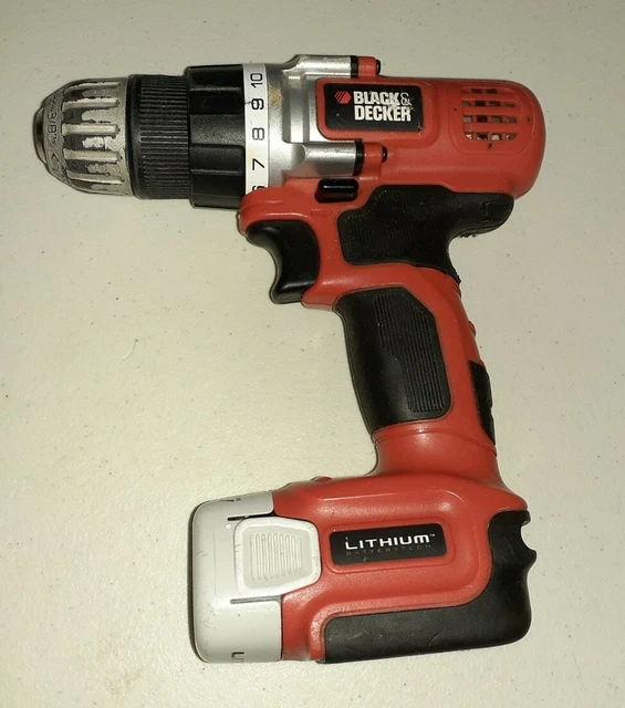 BLACK & DECKER 3/8 (10mm) Cordless Drill Driver GCO1200 12v w Battery No  Charger