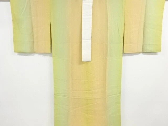 6804154: Japanese Kimono / Vintage Hitoe Juban / Stripe