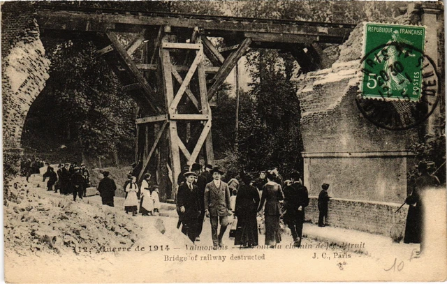 CPA Valmondois Le Pont du Chemin de fer FRANCE (1307962)
