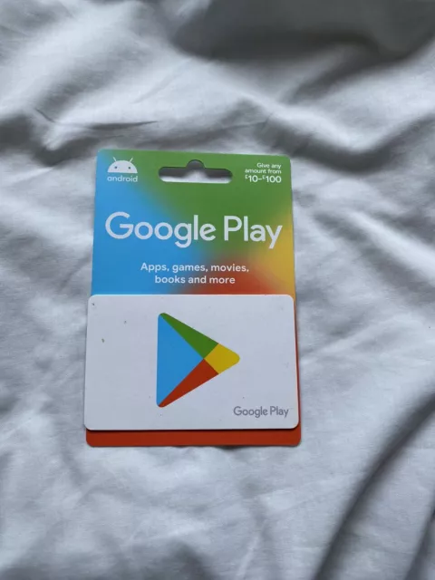GOOGLE PLAY 3 x GIFT CARD UK Edition Collection Android (NO CREDIT) £9.00 -  PicClick UK