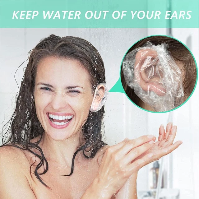 100 pz coperchi protettori orecchie unici per capelli e doccia tintura n acqua