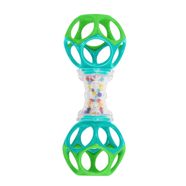 Bright Starts, Oball, Greifling Ball Rassel Spielzeug Für Unterwegs, Interaktive