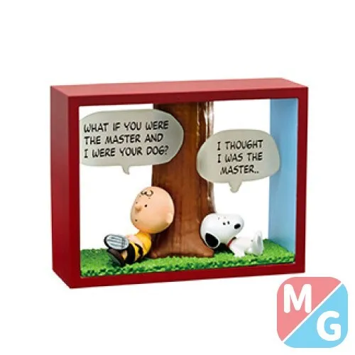 Re-ment Snoopy Comic Cube Collection - Friendship - A Day In The Life of Snoopy
