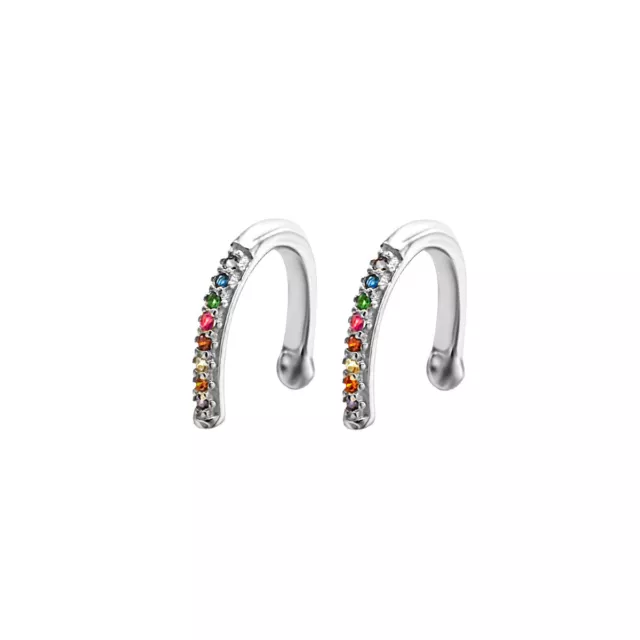 Pendientes Ear Cuff Magic  Plata o baño de oro de 18 kilates. Precio por unidad