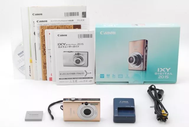 [ Near MINT In BOX ] Canon IXY DIGITAL 20 IS Compact DIGITAL Camera From JAPAN