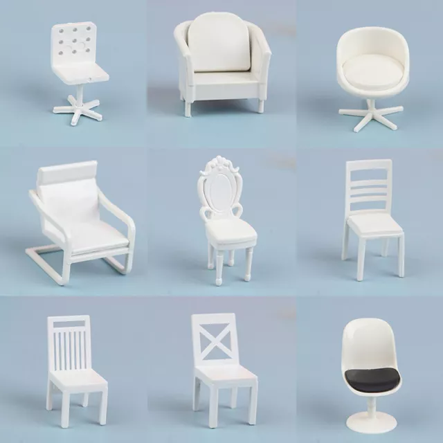1:20 Dollhouse Miniature Furniture Chair Sofa Stool Model Doll House Decor  B bd