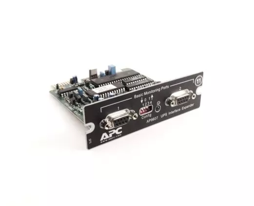 APC AP9607 2-Port Serial Interface Expander Card for use with UPS Management