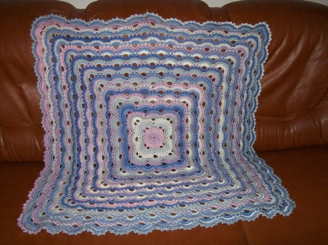 Couverture bébé au crochet