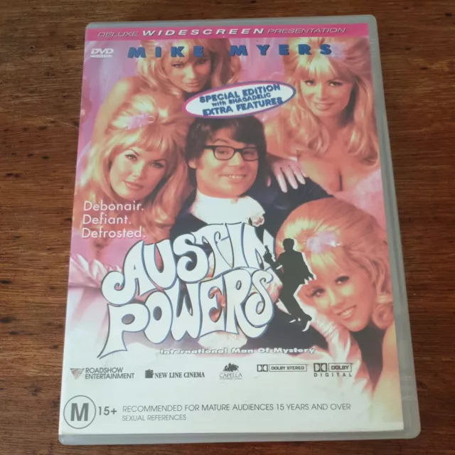 AUSTIN POWERS INTERNATIONAL Man of Mystery DVD R4 Mike Myers, Elizabeth  Hurley $6.97 - PicClick AU