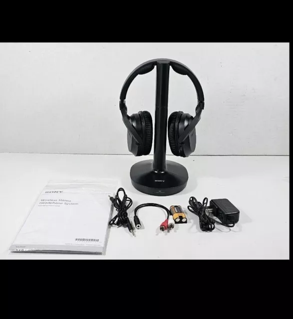Sony RF400 Wireless Home Theater Headphones - Black 3