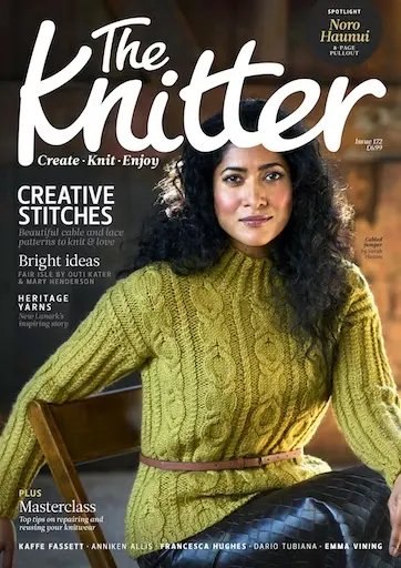 The Knitter Magazine Issue  Number 172 Pre-Owned Very Good Condition