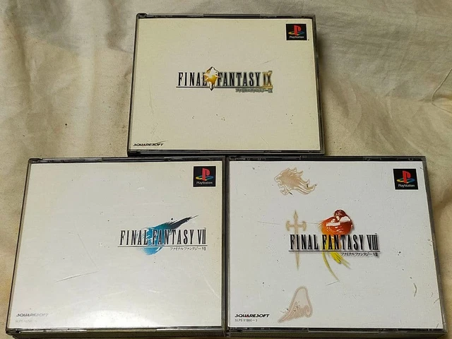 LOT] Final Fantasy VII + VIII + IX (PS1 / FR
