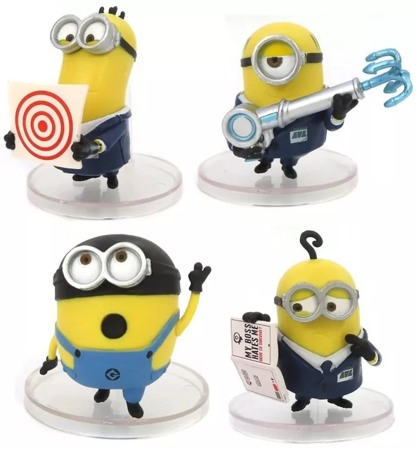 MINI FIGURE ALL Four Types Set: Despicable Me Minion Super ...