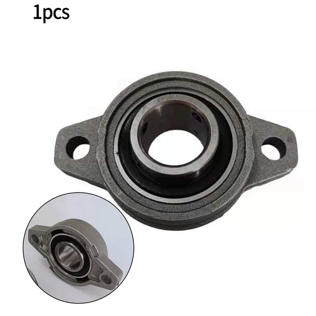 Cuscinetto industriale utile alloggiamento flangia lega di zinco 15 17 20 mm gambo foro