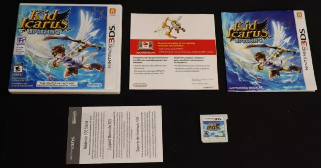 Kid Icarus Uprising (Nintendo 3DS) Authentic Complete w/ Manual CIB Tested