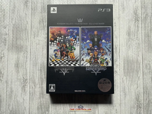 SONY PlayStation 3 PS3 Kingdom Hearts Starter Pack HD 1.5 + 2.5 Remix From Japan
