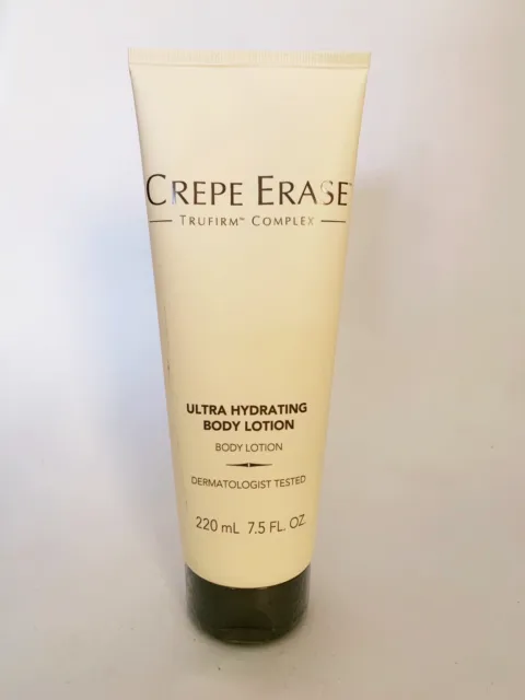 Loción corporal ultra hidratante CREPE ERASE complejo Trufirm 7,5 oz/220 ml sellada