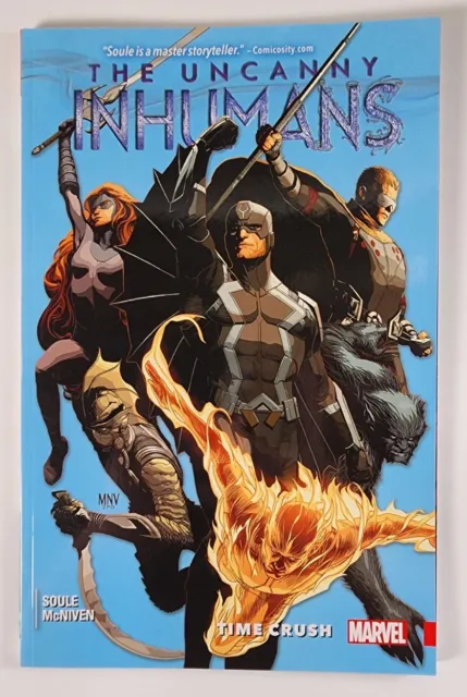 2016 Marvel The Uncanny Inhumans Time Crush Vol. 1 TPB Graphic Novel Comic Book