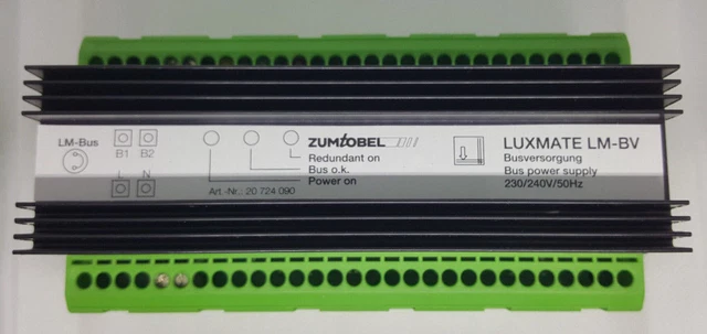 Zumtobel Luxmate Bus Koppler LM BV Elektronik SPS Raspberry Automation Anlage