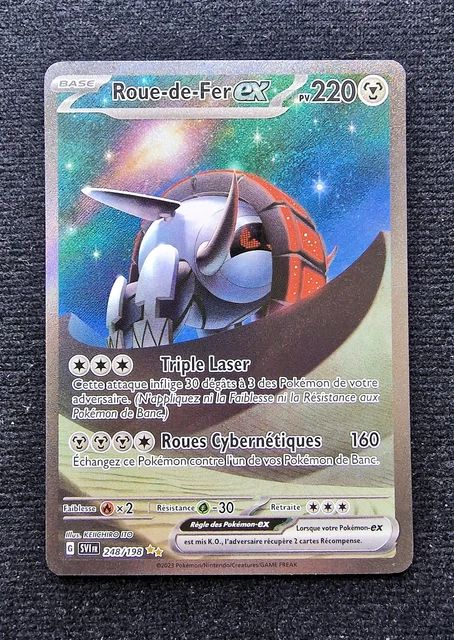 Carte POKEMON - Roue-de-Fer ex PV220 073 Promo - EV4.5 Destinées de Paldéa - FR3