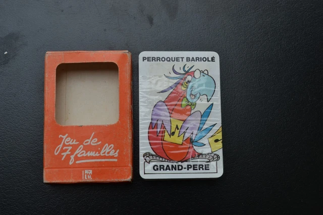Jeu des 7 familles HERON  thème sur des animaux - années 70/80