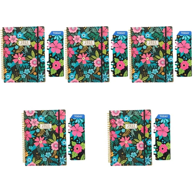 5 Pieces 2023 Notebook Paper Office Work Schedule Calendars Writing