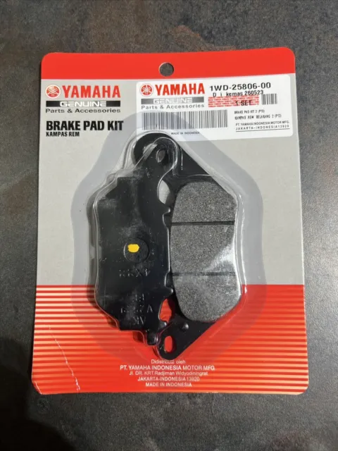 Yamaha X-Max YP 125 300 2018 genuino - 2022 - pastillas de freno traseras - stock del Reino Unido