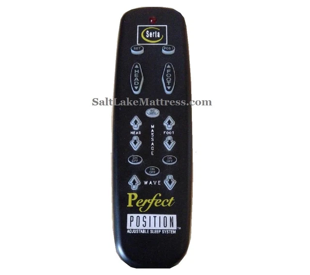 SERTA PERFECT POSITION II (New 2019 Version) Remote Control for
