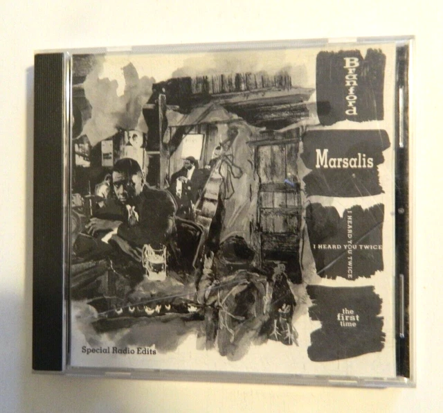 Branford Marsalis . I Heard You Twice the First Time (CD,1992) Special Radio Ed