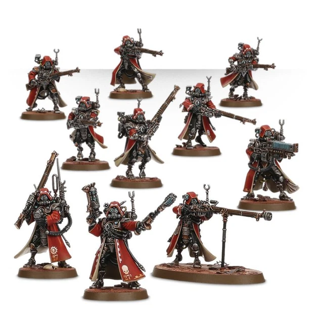 WARHAMMER 40K ADEPTUS Mechanicus Skitarii Rangers aus Kill Team Starter ...
