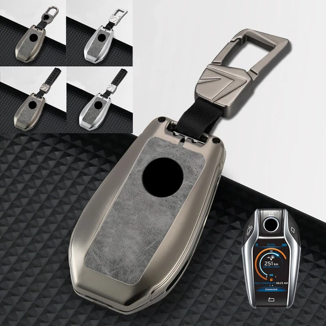 Zinc Alloy TPU Car Key Fob Case Cover For BMW G30 X3 X4 X5 I8 5 6 7 730Li 740Li