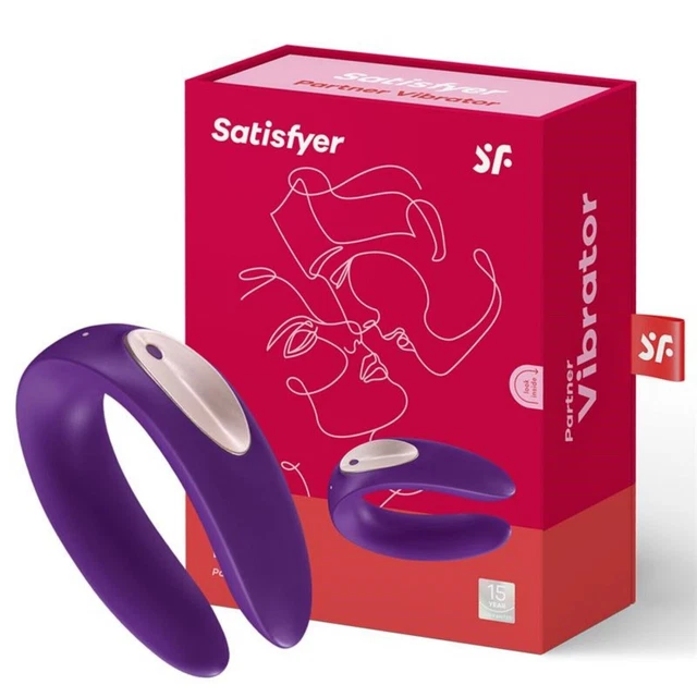Satisfyer - Vibrador de punto G para parejas y estimulador de clítoris,...