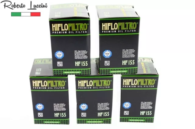 5x Ölfilter HIFLO HF155