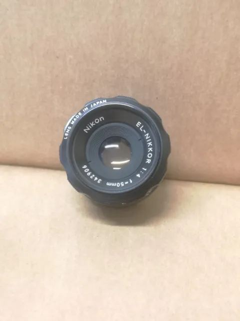 Nikon EL-NIKKOR 50mm f/4  Enlarger Lens 39mm thread