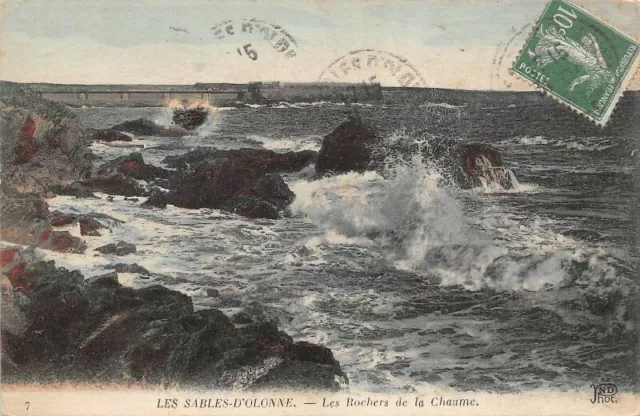 LES SABLES-D'OLONNE - Les Rochers de la Chaume