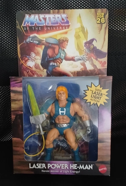 MAITRES DE L'UNIVERS : figurine He-man motu Masters of the universe Altaya